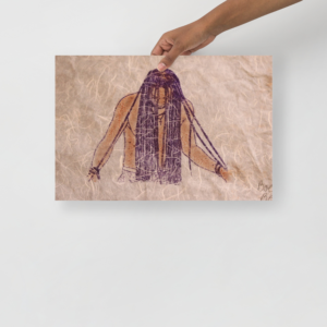 I and I Photo paper poster