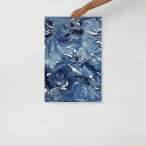 Kind of Blue- Photo paper poster